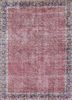 vintage red and orange wool hand knotted Rug - HeadShot vintage red and orange wool hand knotted Rug - HeadShot