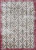 vintage beige and brown wool hand knotted Rug - HeadShot vintage beige and brown wool hand knotted Rug - HeadShot
