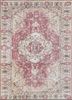 vintage red and orange wool hand knotted Rug - HeadShot vintage red and orange wool hand knotted Rug - HeadShot