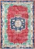 vintage multi wool hand knotted Rug - HeadShot vintage multi wool hand knotted Rug - HeadShot