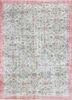 vintage ivory wool hand knotted Rug - HeadShot vintage ivory wool hand knotted Rug - HeadShot