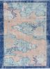 vintage blue wool hand knotted Rug - HeadShot vintage blue wool hand knotted Rug - HeadShot