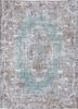 vintage green wool hand knotted Rug - HeadShot vintage green wool hand knotted Rug - HeadShot