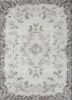 vintage beige and brown wool hand knotted Rug - HeadShot vintage beige and brown wool hand knotted Rug - HeadShot