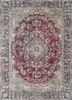 vintage red and orange wool hand knotted Rug - HeadShot vintage red and orange wool hand knotted Rug - HeadShot