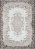 vintage beige and brown wool hand knotted Rug - HeadShot vintage beige and brown wool hand knotted Rug - HeadShot