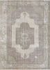 vintage beige and brown wool hand knotted Rug - HeadShot vintage beige and brown wool hand knotted Rug - HeadShot