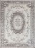 vintage beige and brown wool hand knotted Rug - HeadShot vintage beige and brown wool hand knotted Rug - HeadShot