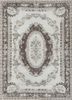 vintage beige and brown wool hand knotted Rug - HeadShot vintage beige and brown wool hand knotted Rug - HeadShot