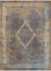 vintage beige and brown wool hand knotted Rug - HeadShot vintage beige and brown wool hand knotted Rug - HeadShot