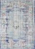 vintage green wool hand knotted Rug - HeadShot
