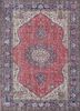 vintage pink and purple wool hand knotted Rug - HeadShot vintage pink and purple wool hand knotted Rug - HeadShot