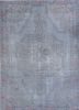 lacuna blue wool hand knotted Rug - HeadShot lacuna blue wool hand knotted Rug - HeadShot