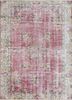 vintage red and orange wool hand knotted Rug - HeadShot vintage red and orange wool hand knotted Rug - HeadShot