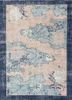 vintage blue wool hand knotted Rug - HeadShot vintage blue wool hand knotted Rug - HeadShot