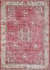 vintage red and orange wool hand knotted Rug - HeadShot vintage red and orange wool hand knotted Rug - HeadShot