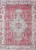 vintage red and orange wool hand knotted Rug - HeadShot vintage red and orange wool hand knotted Rug - HeadShot