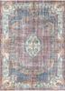 vintage blue wool hand knotted Rug - HeadShot vintage blue wool hand knotted Rug - HeadShot