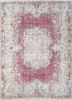 vintage red and orange wool hand knotted Rug - HeadShot vintage red and orange wool hand knotted Rug - HeadShot