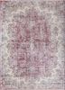 vintage red and orange wool hand knotted Rug - HeadShot vintage red and orange wool hand knotted Rug - HeadShot