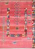nuray red and orange wool hand knotted Rug - HeadShot nuray red and orange wool hand knotted Rug - HeadShot