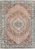 vintage beige and brown wool hand knotted Rug - HeadShot vintage beige and brown wool hand knotted Rug - HeadShot