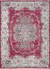 vintage red and orange wool hand knotted Rug - HeadShot vintage red and orange wool hand knotted Rug - HeadShot