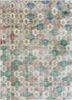 vintage green wool hand knotted Rug - HeadShot vintage green wool hand knotted Rug - HeadShot
