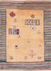 nuray beige and brown wool hand knotted Rug - HeadShot nuray beige and brown wool hand knotted Rug - HeadShot