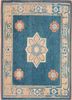 nuray blue wool hand knotted Rug - HeadShot nuray blue wool hand knotted Rug - HeadShot