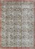 vintage beige and brown wool hand knotted Rug - HeadShot vintage beige and brown wool hand knotted Rug - HeadShot
