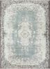 vintage grey and black wool hand knotted Rug - HeadShot vintage grey and black wool hand knotted Rug - HeadShot