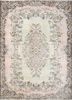 vintage red and orange wool hand knotted Rug - HeadShot vintage red and orange wool hand knotted Rug - HeadShot