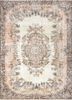 vintage red and orange wool hand knotted Rug - HeadShot vintage red and orange wool hand knotted Rug - HeadShot