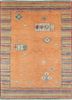 nuray red and orange wool hand knotted Rug - HeadShot nuray red and orange wool hand knotted Rug - HeadShot