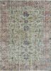 vintage green wool hand knotted Rug - HeadShot vintage green wool hand knotted Rug - HeadShot