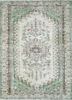 vintage green wool hand knotted Rug - HeadShot vintage green wool hand knotted Rug - HeadShot