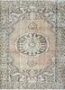 vintage beige and brown wool hand knotted Rug - HeadShot vintage beige and brown wool hand knotted Rug - HeadShot