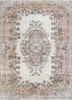 vintage red and orange wool hand knotted Rug - HeadShot vintage red and orange wool hand knotted Rug - HeadShot