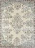 vintage beige and brown wool hand knotted Rug - HeadShot vintage beige and brown wool hand knotted Rug - HeadShot