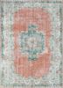 vintage multi wool hand knotted Rug - HeadShot vintage multi wool hand knotted Rug - HeadShot