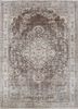 vintage beige and brown wool hand knotted Rug - HeadShot vintage beige and brown wool hand knotted Rug - HeadShot