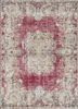 vintage red and orange wool hand knotted Rug - HeadShot vintage red and orange wool hand knotted Rug - HeadShot