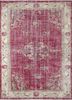 vintage red and orange wool hand knotted Rug - HeadShot vintage red and orange wool hand knotted Rug - HeadShot