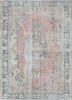 vintage blue wool hand knotted Rug - HeadShot vintage blue wool hand knotted Rug - HeadShot