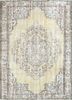 vintage gold wool hand knotted Rug - HeadShot vintage gold wool hand knotted Rug - HeadShot