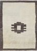 zuri beige and brown wool hand knotted Rug - HeadShot zuri beige and brown wool hand knotted Rug - HeadShot