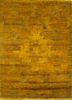 zuri beige and brown wool hand knotted Rug - HeadShot