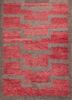 zuri red and orange wool hand knotted Rug - HeadShot zuri red and orange wool hand knotted Rug - HeadShot