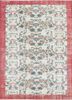 vintage red and orange wool hand knotted Rug - HeadShot vintage red and orange wool hand knotted Rug - HeadShot